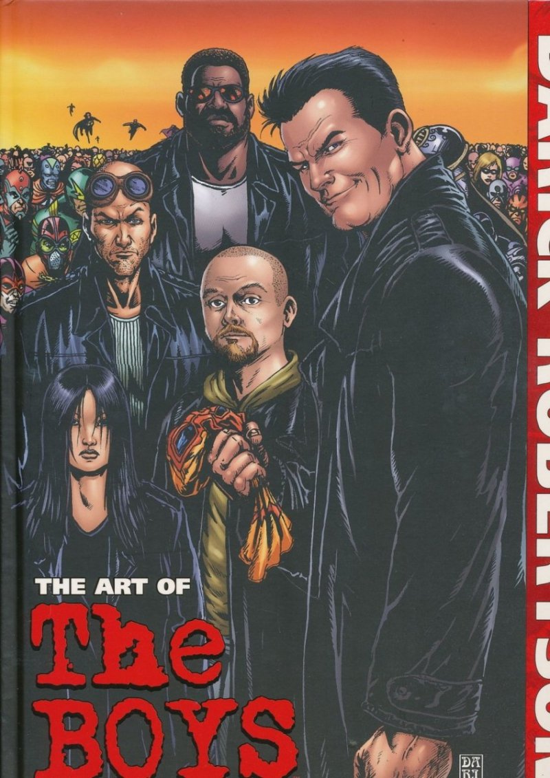 ART OF THE BOYS THE COMPLETE COVERS BY DARICK ROBERTSON HC [9781606905371]