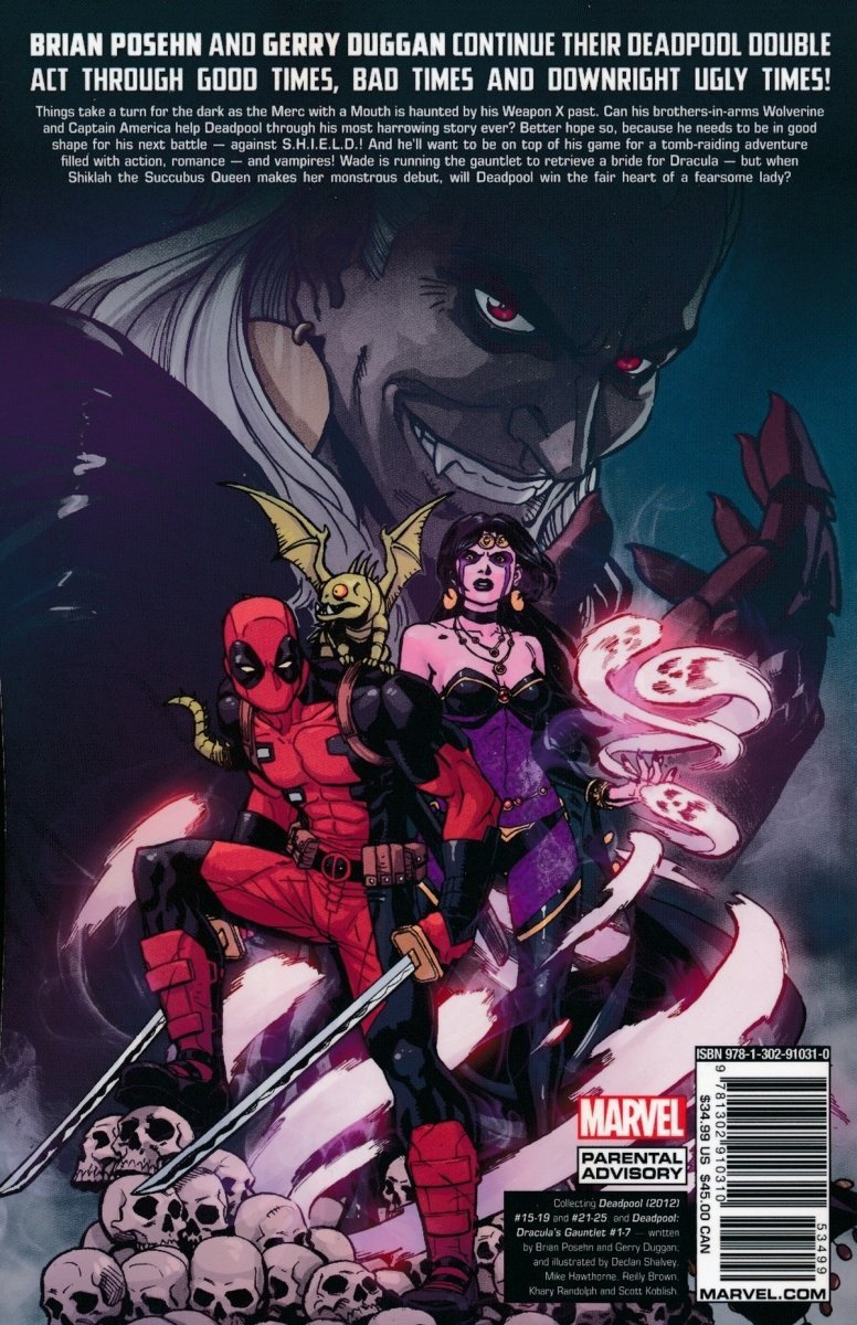 DEADPOOL BY POSEHN AND DUGGAN THE COMPLETE COLLECTION VOL 02 SC [9781302910310]