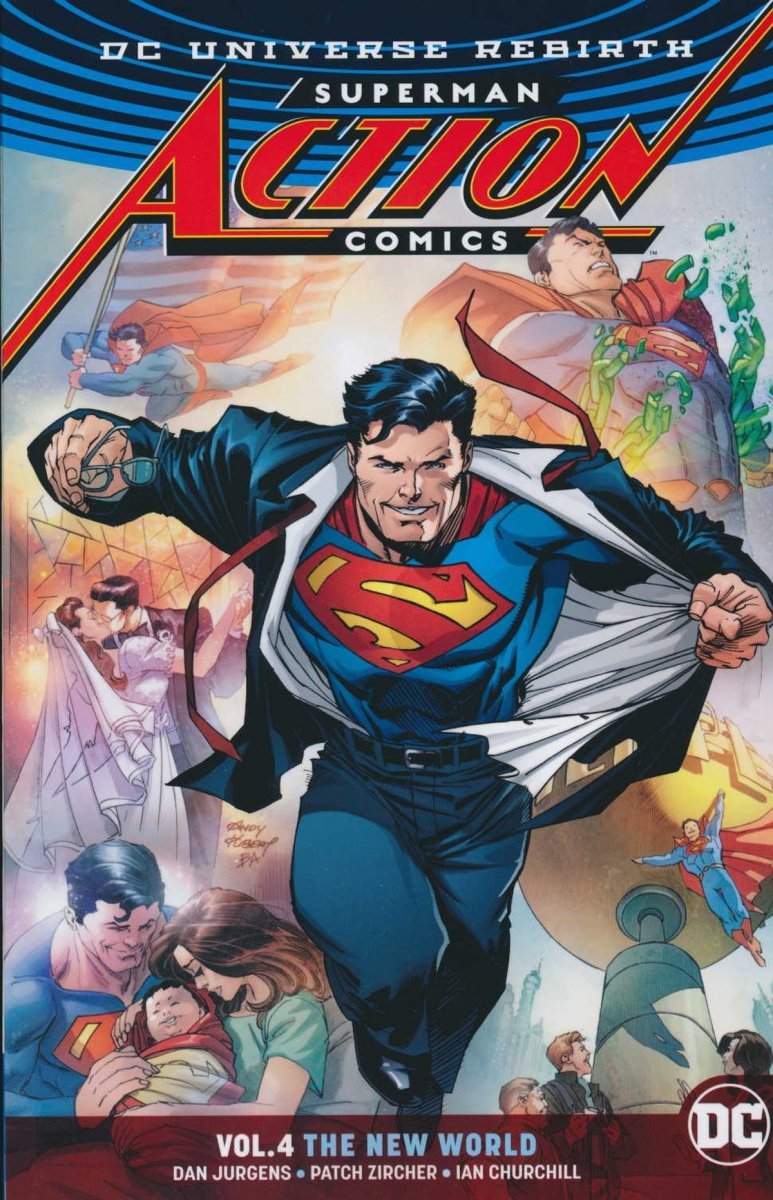 SUPERMAN ACTION COMICS VOL 04 THE NEW WORLD SC