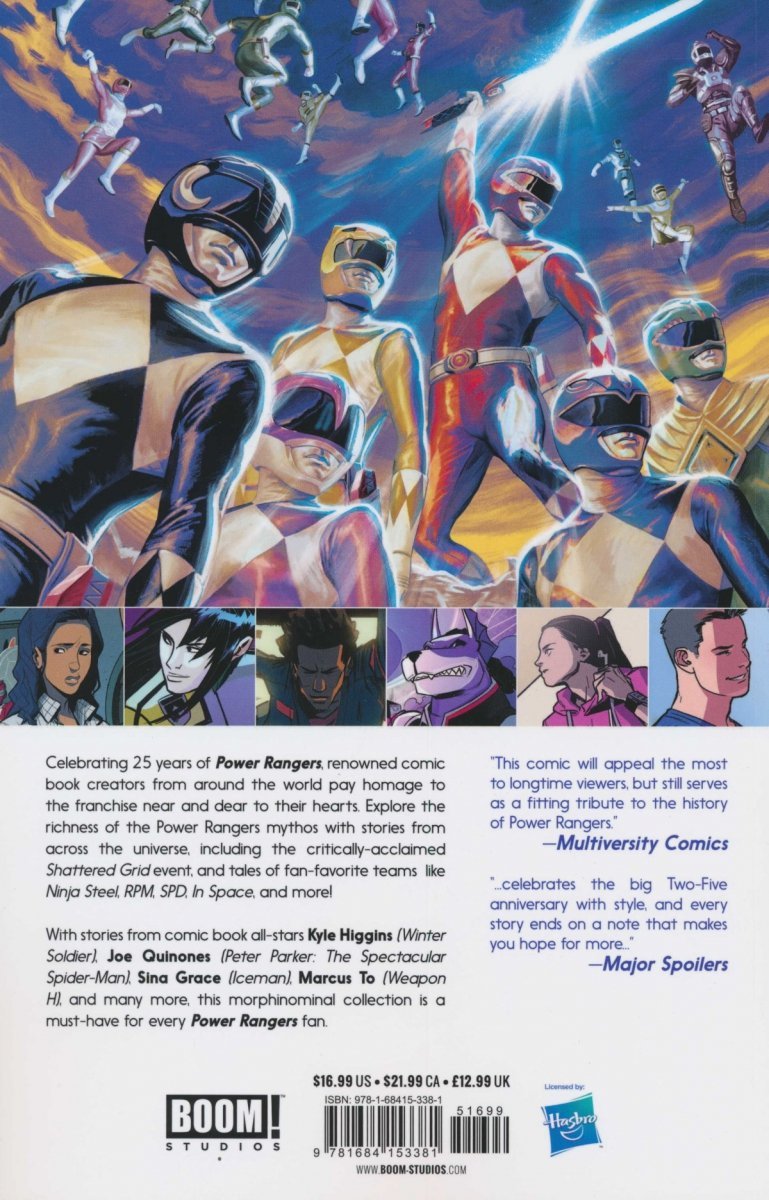 MIGHTY MORPHIN POWER RANGERS LOST CHRONICLES VOL 02 SC [9781684153381]