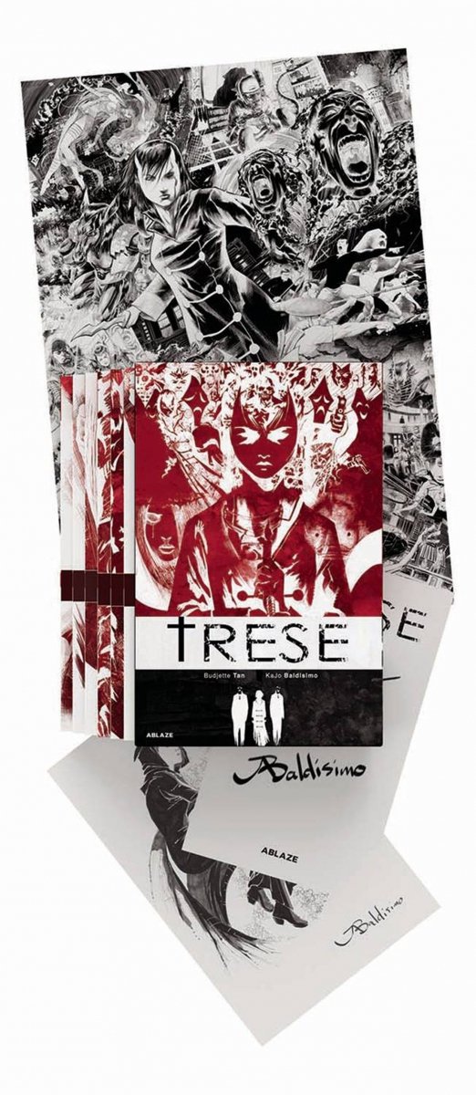 TRESE BOX SET GN VOL 01- 06 SIGNED AND SKETCH [9781684973378]