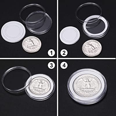 KAPSLE NA MONETY 17 20 25 27 30 mm 10 SZT