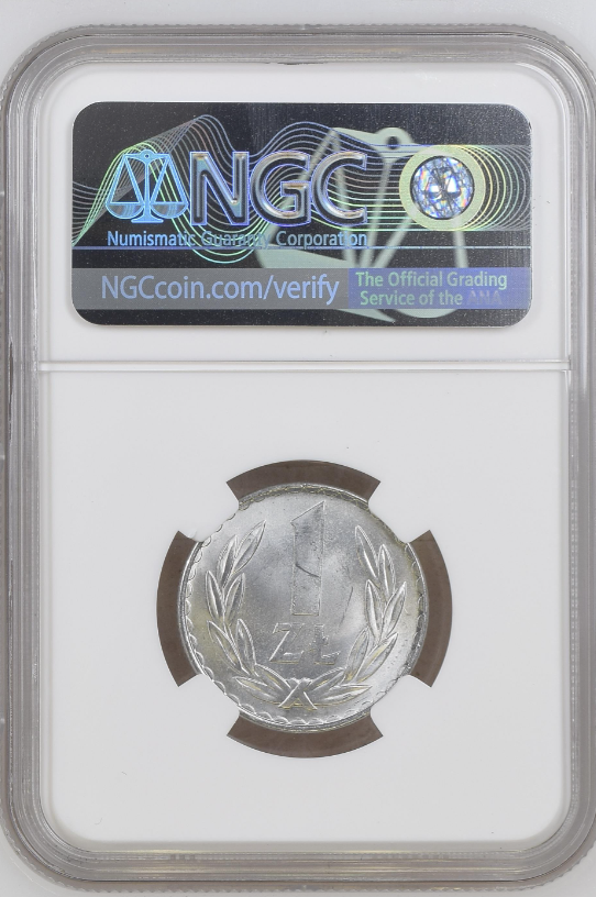 1 złoty 1978 BZM 1978 NGC MS 64 