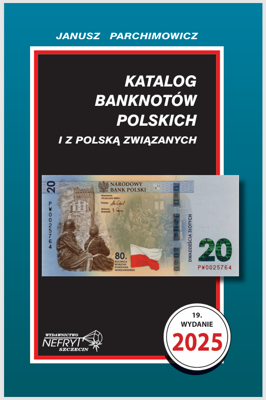 KATALOG BANKNOTÓW POLSKICH PARCHIMOWICZ 2025