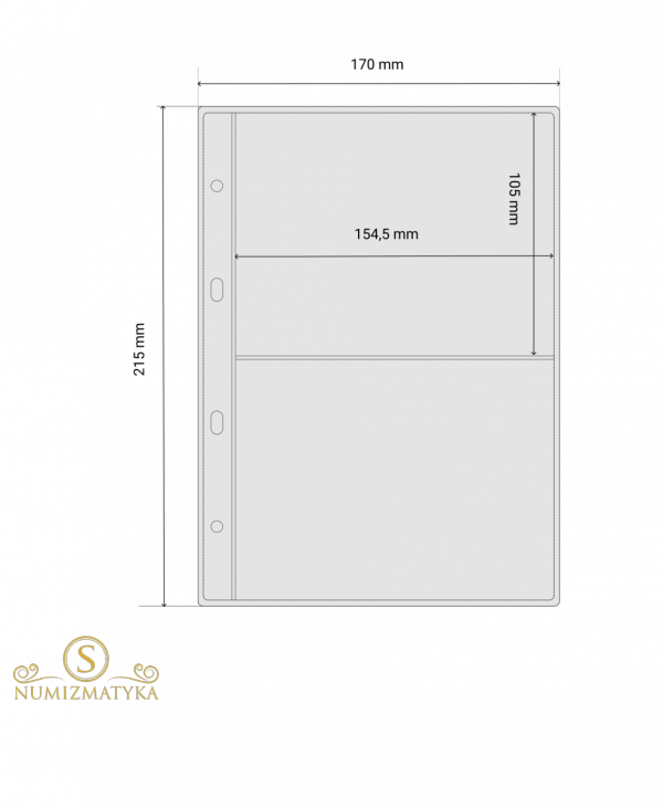 ALBUM KLASER NA BANKNOTY Z FUTERAŁEM A5 MEDIUM