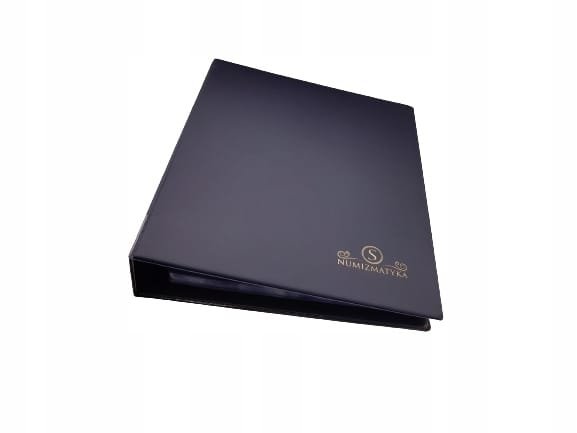 KLASER NA MONETY W HOLDERACH Z ETUI GRANATOWY