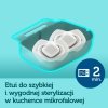 Smoczki Canpol +18  różowe 2szt 22/657