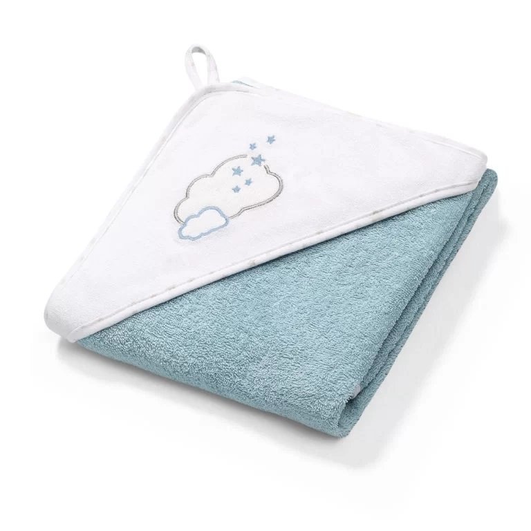  OKRYCIE KĄPIELOWE FROTTE 100 X 100 NIEBIESKIE