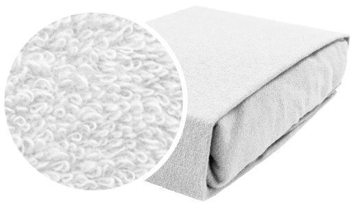 Prześcieradło FROTTE 120x60 - BIAŁY