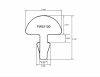 Progi JESCAR FL51100-P3 (18% nickel-silver)