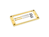 Płaska niska ramka humbuckera SCHALLER SH (GD)