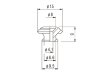 Zaczepy paska VPARTS VHE-011 (GD)