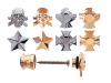 Blokowane zaczepy paska GROVER 640 Iron Cross (CR)
