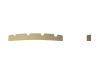 Siodełko szyjki HOSCO NTB-17 37x4,5x3 (mosiądz)