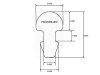 Progi JESCAR FL37053-P3 (18% nickel-silver)