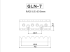 Blokada strun GOTOH GLN-7 7str (BS)