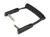 Kabel patch ROCKBOARD Flat Black Coiled AA (50cm)