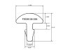 Progi JESCAR FL39106-236-P3 (18% nickel-silver)