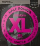 Struny D'ADDARIO Half Rounds ENR71-6 (30-130) 6str