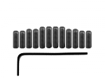 Calowe śrubki siodełek VPARTS SSI-1G (BK)