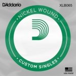 Struna do basu D'ADDARIO XL Nickel Wound 065