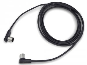 Płaski kabel MIDI ROCKBOARD Flat BK (2m)