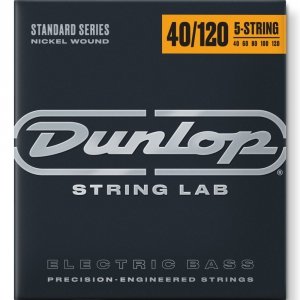 Struny DUNLOP DBN40120 Nickel Wound (40-120) 5str