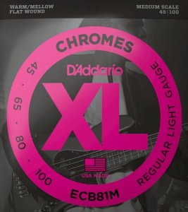 Struny D'ADDARIO Chromes ECB81M (45-100)
