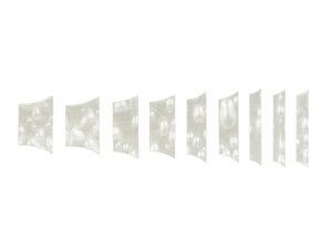 Markery progów VPARTS VPM-8 Trapezoid (WH)