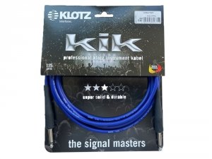 Kabel instrumentalny KLOTZ KIK2.0PPBL (2,0m )