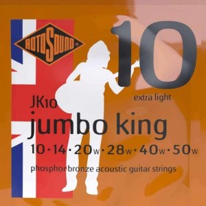 Struny ROTOSOUND JK10 Phosphor Bronze (10-50)