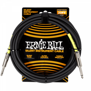 Kabel gitarowy ERNIE BALL 6473 Silent (6,10m)