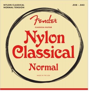 Struny FENDER Nylon Classical Normal