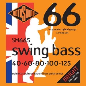 Struny ROTOSOUND SM665 Swing Bass 5str (40-125)