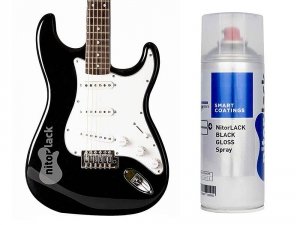 Lakier nitrocelulozowy NITORLACK (Black Gloss)
