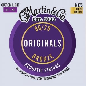 Struny MARTIN Originals Bronze M175 (11-52)