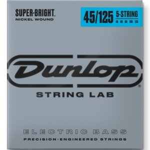 Struny DUNLOP Super Bright Nickel (45-125)