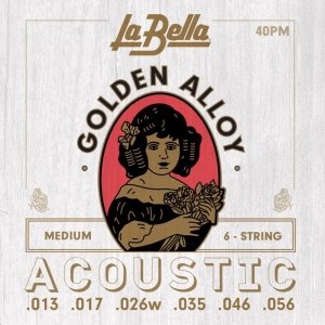 Struny LA BELLA 40PM Golden Alloy (13-56)