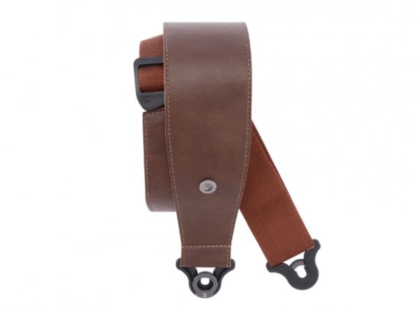 Pasek skórzany D'ADDARIO Auto Lock 7,62cm Brown
