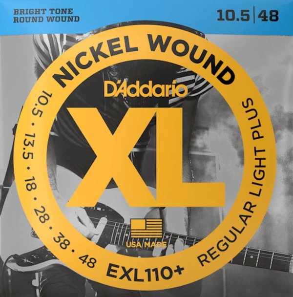 Struny D'ADDARIO XL Nickel Wound EXL110+ (10,5-48)