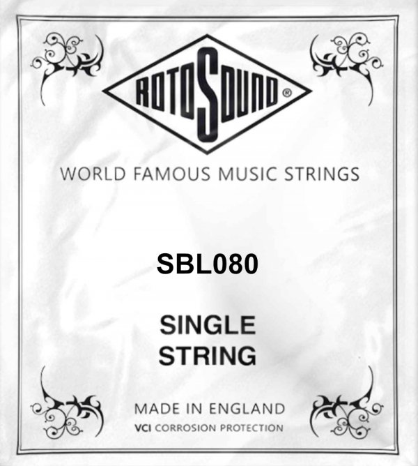 Struna do basu ROTOSOUND Roto Stainless Steel 080w