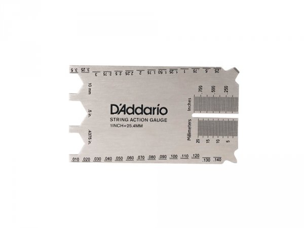 Przyrząd do pomiaru akcji strun D'ADDARIO