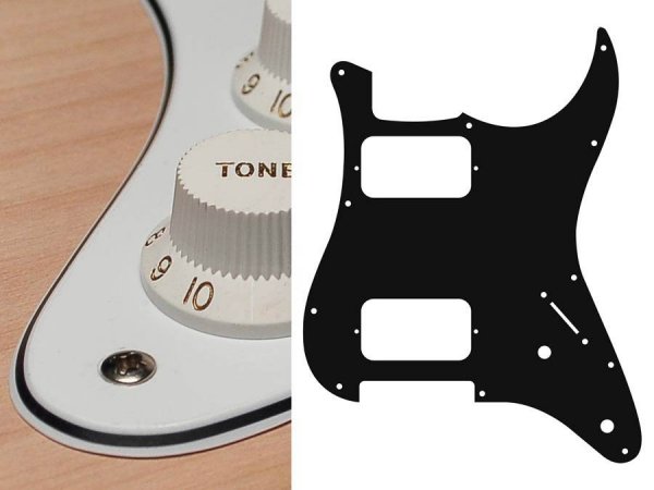 Pickguard HH BOSTON ST-332 (WH)