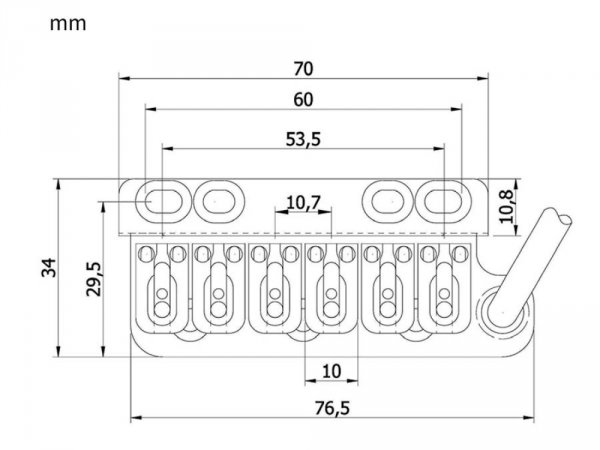 Tremolo VEGATREM VT1S UltraTrem Special (SSS)