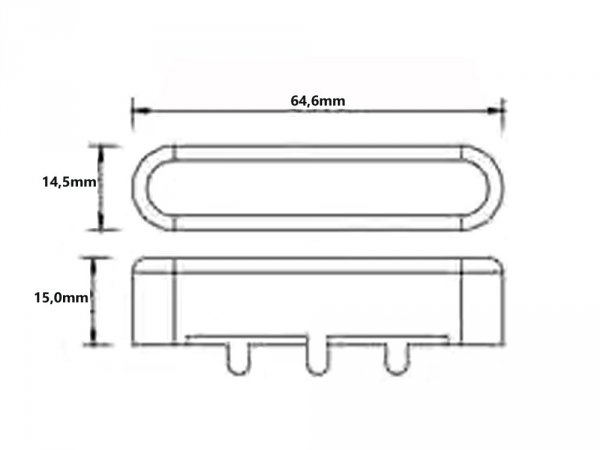 Puszka singla VPARTS VC-TC-O Classic Open (BK)