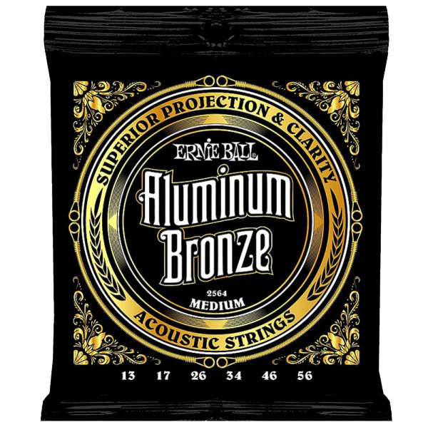 Struny ERNIE BALL 2564 Aluminum Bronze (13-56)