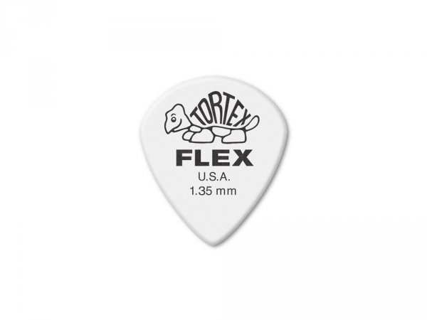 Kostki DUNLOP Tortex Flex Jazz III XL White 1,35