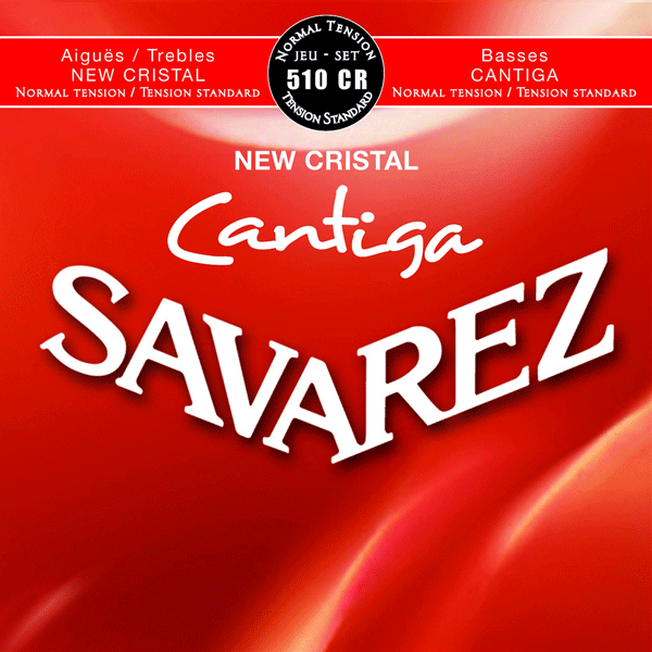 Struny SAVAREZ New Cristal Cantiga 510 CR Normal