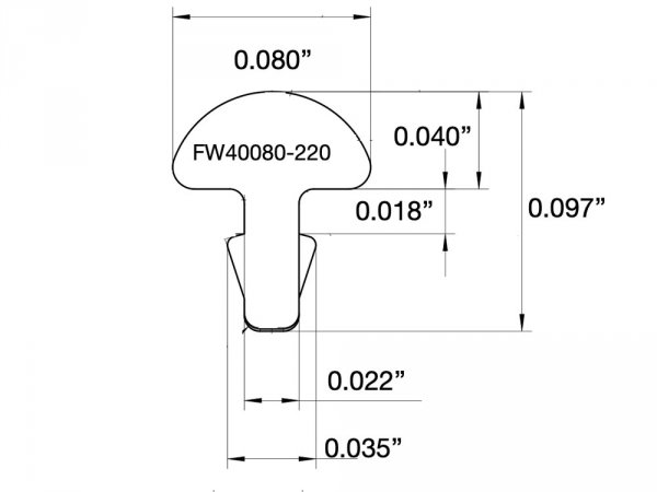 Progi JESCAR FL40080-220-P3 (18% nickel-silver)