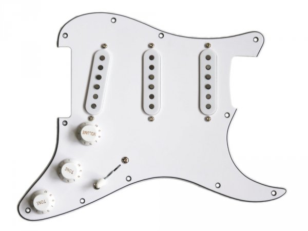 Kompletny pickugard TRIBUTE Retro Vibe A5 (WH)